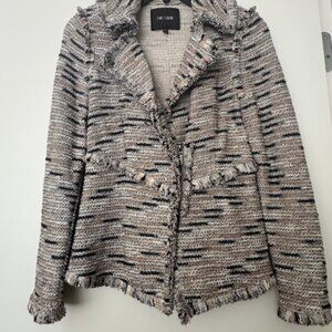 Nic + Zoe Fringe Knit Jacket